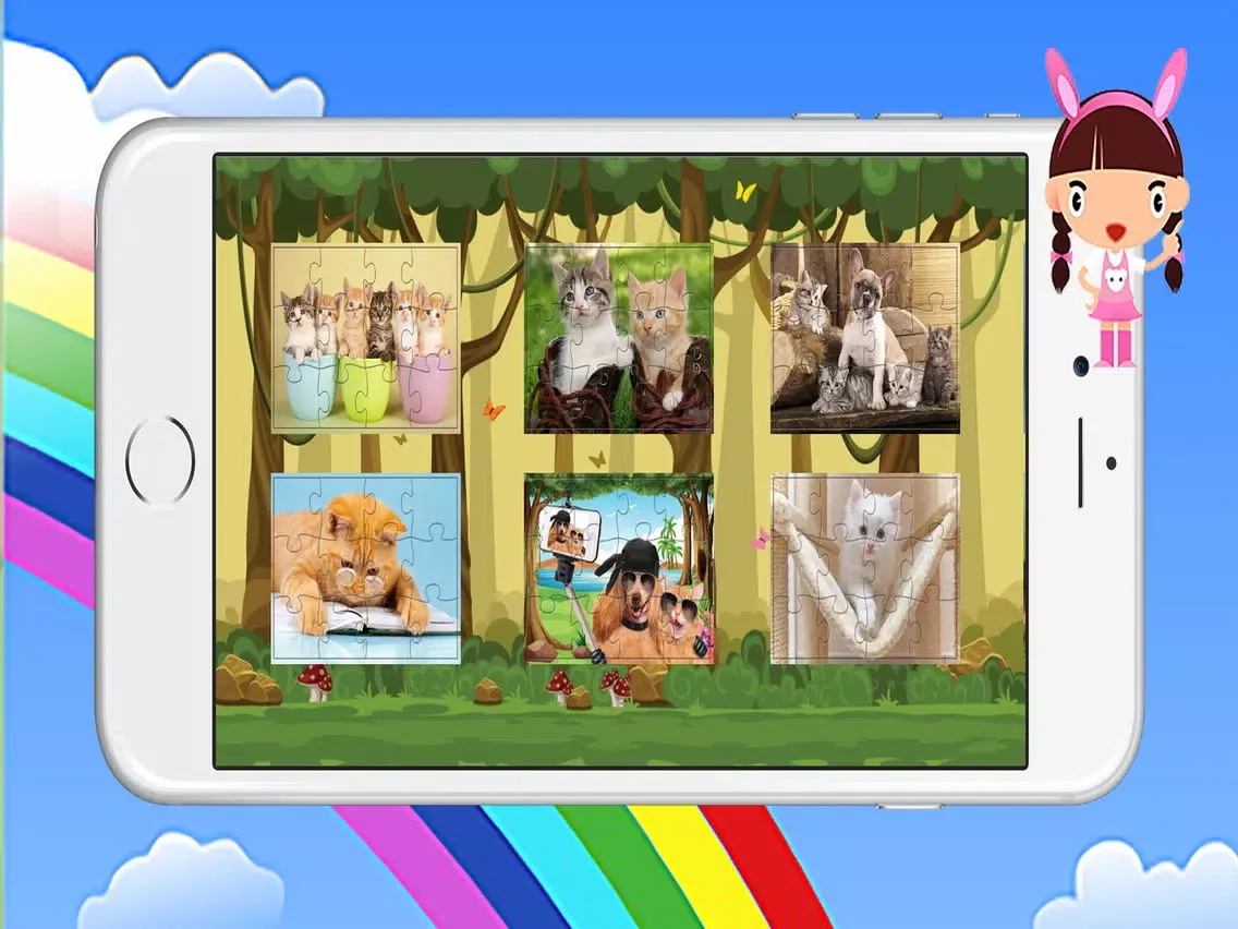 Cats Jigsaw Puzzles - Animal Jigsaw Puzzles iPad  Screenshots