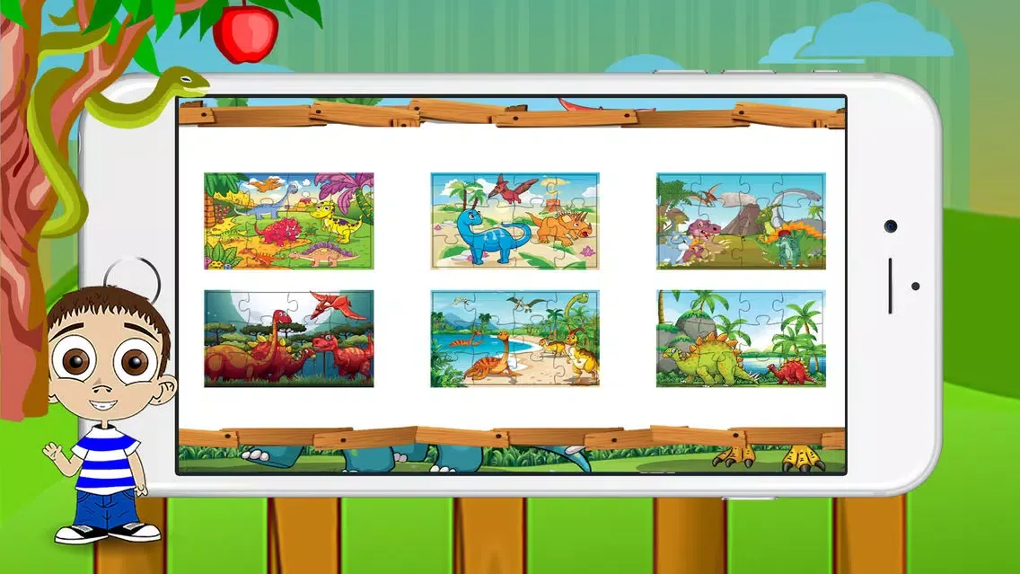 Dinosaur Puzzles For Kids应用截图