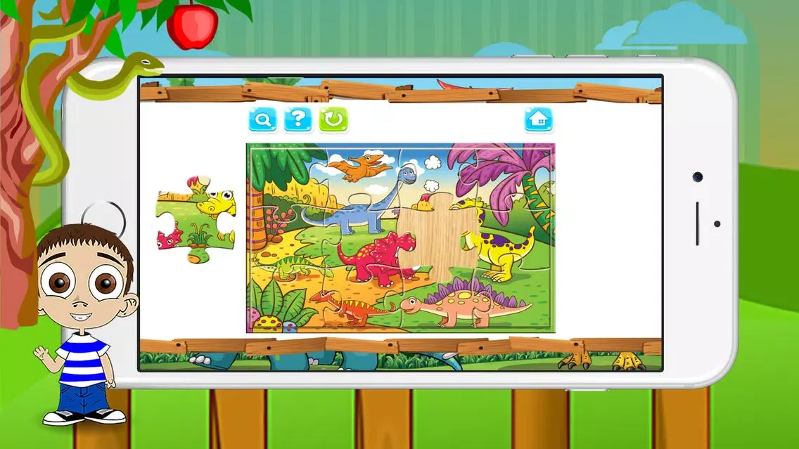 Dinosaur Puzzles For Kids应用截图