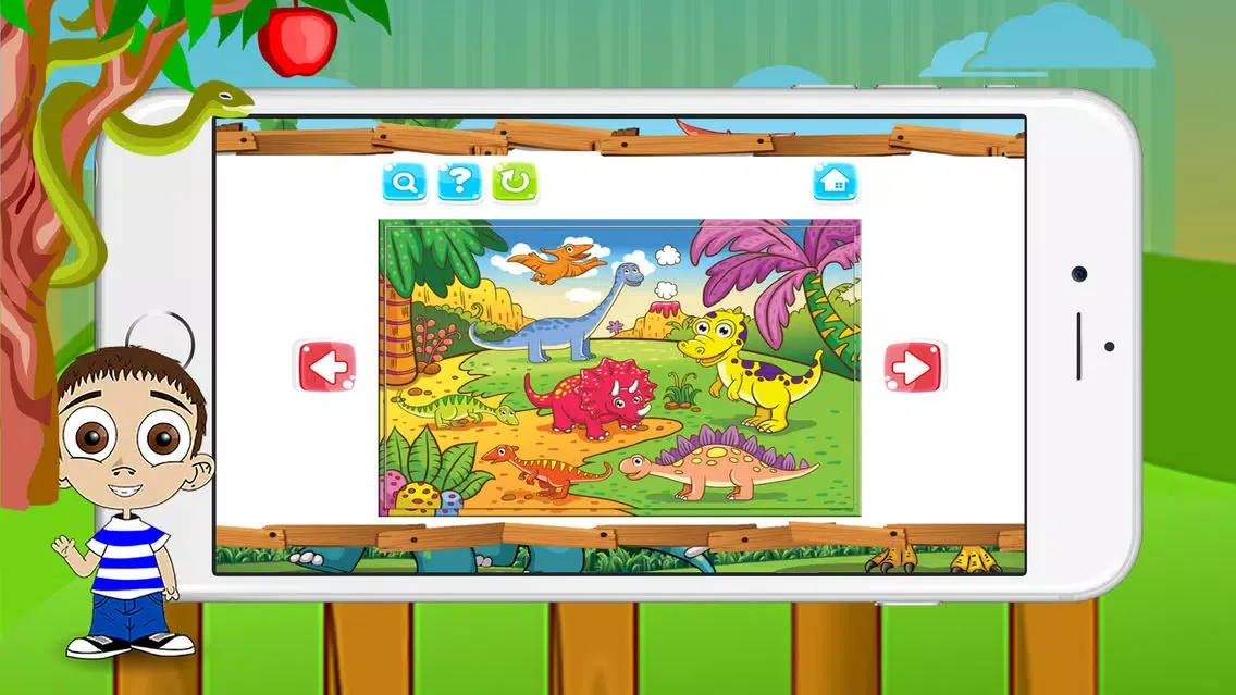 Dinosaur Puzzles For Kids应用截图