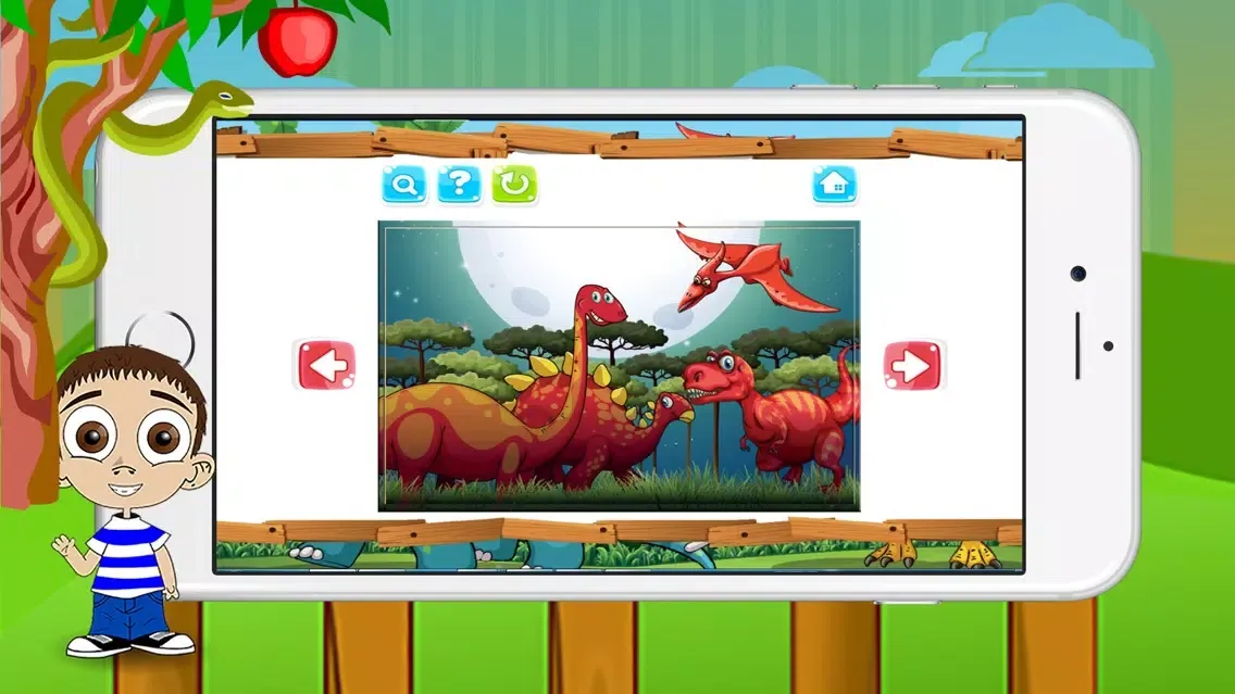 Dinosaur Puzzles For Kids应用截图