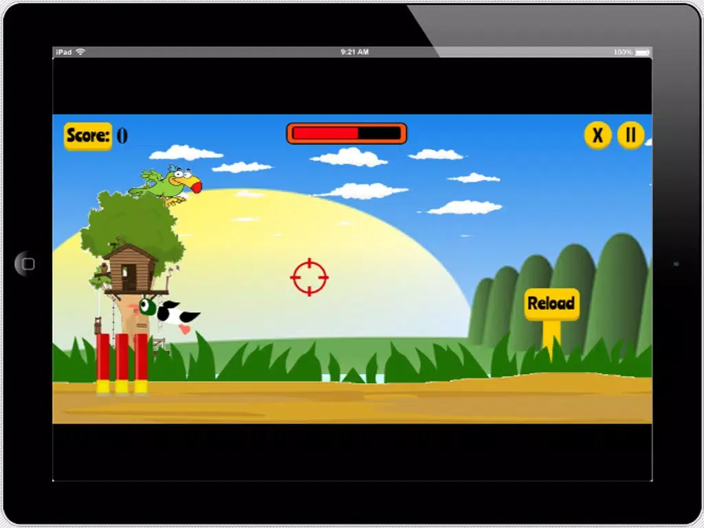 ภาพหน้าจอของ Duck Shooter Game iPad 
