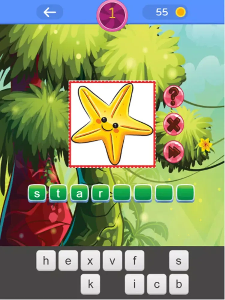 Captures d'écran de Animals Spelling iPad 
