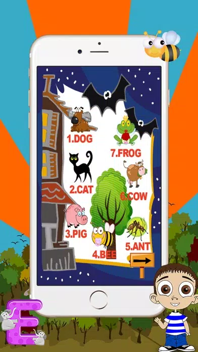 Learn animals in english應用截圖