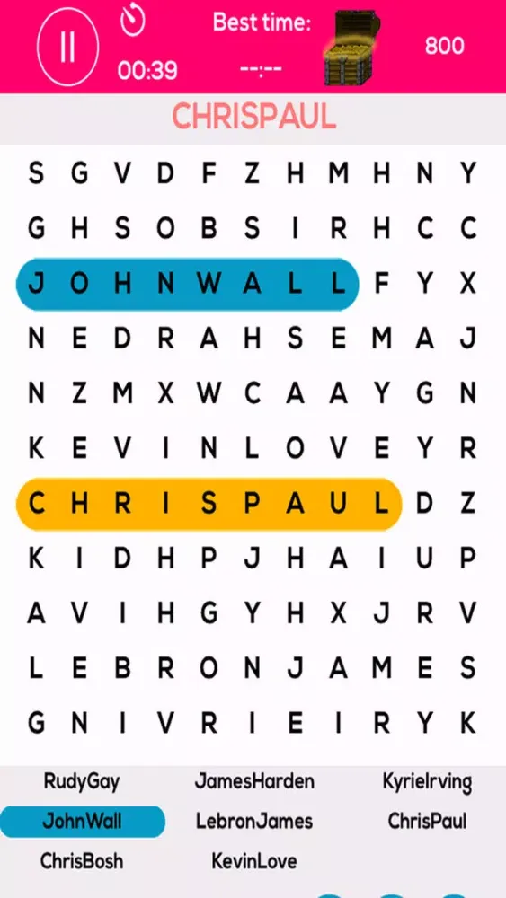 Nba Word Search - Free Word Search Crossword Game! Screenshots