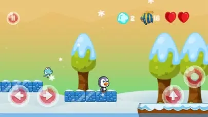 Super Penguin Run Snow Island Adventure Land 스크린샷