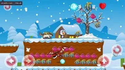 Super Penguin Run Snow Island Adventure Land 스크린샷