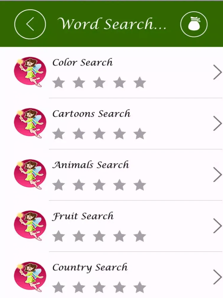 Word Search Kids Free iPad  スクリーンショット