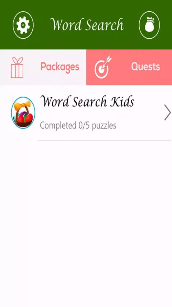 Word Search Kids Free スクリーンショット