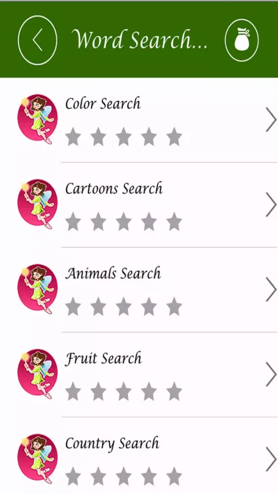 Word Search Kids Free スクリーンショット