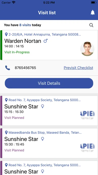 Napier-HomecareProvider 스크린샷