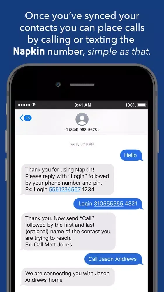 Napkin App स्क्रीनशॉट