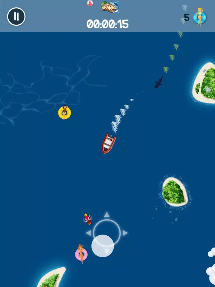 تصاویر Too Many Sharks iPad 