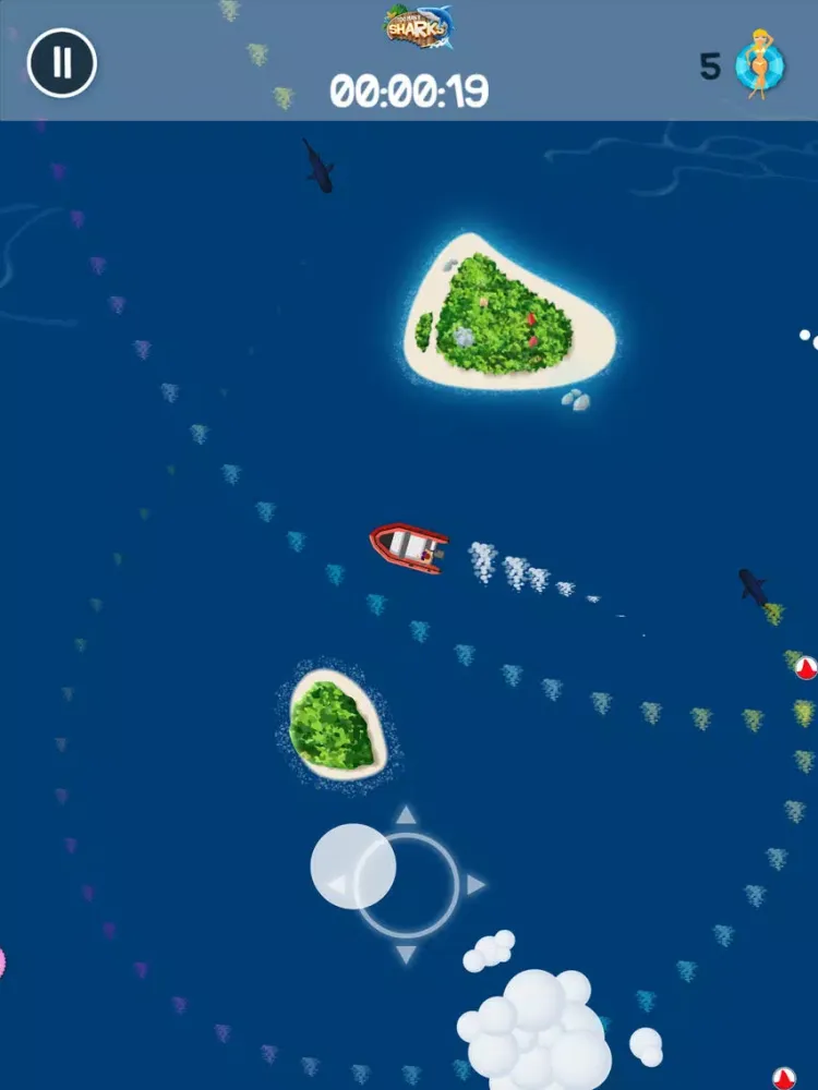 تصاویر Too Many Sharks iPad 