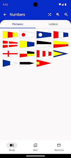 Ảnh chụp màn hình của Nautical Flags Helper