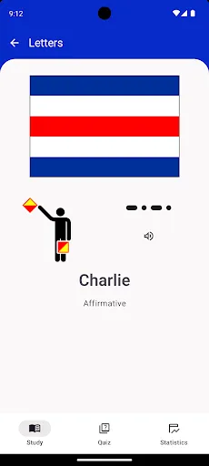 Ảnh chụp màn hình của Nautical Flags Helper