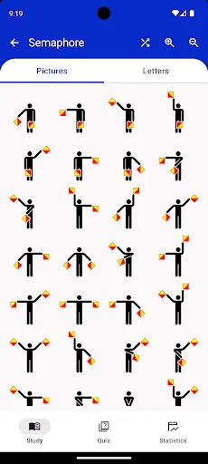 Ảnh chụp màn hình của Nautical Flags Helper