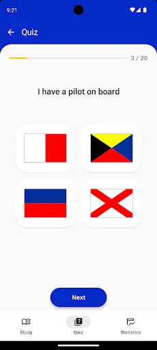 Ảnh chụp màn hình của Nautical Flags Helper