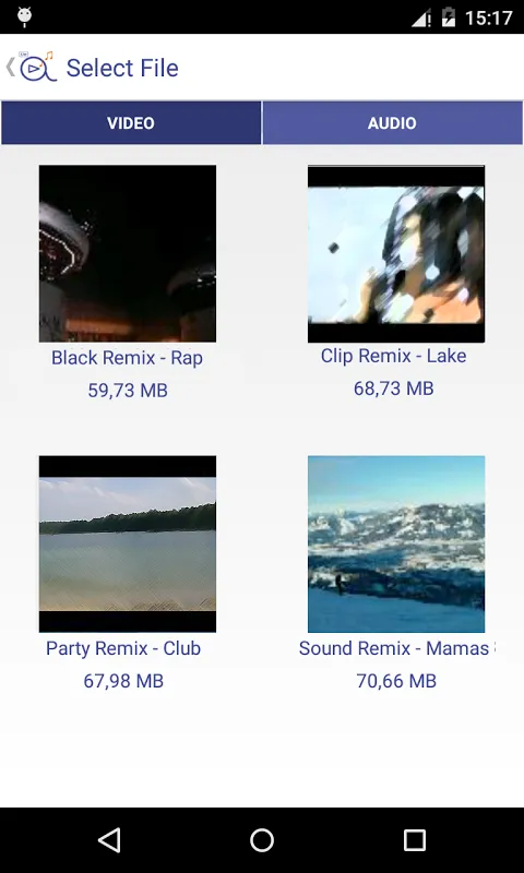 Audio Video MP3 Converter - Lite Screenshots