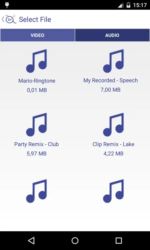 Audio Video MP3 Converter - Lite Screenshots