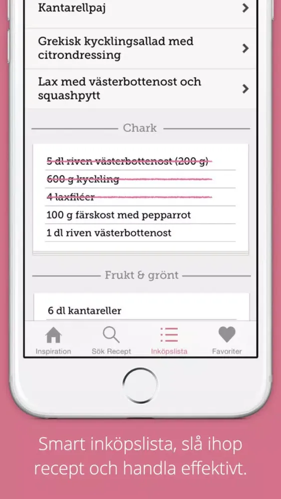 LCHF 56kilo - dina bästa recept för viktminskning och en godare hälsa應用截圖
