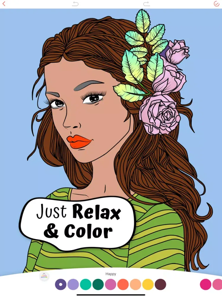 Color Story Art: Coloring Book iPad 应用截图