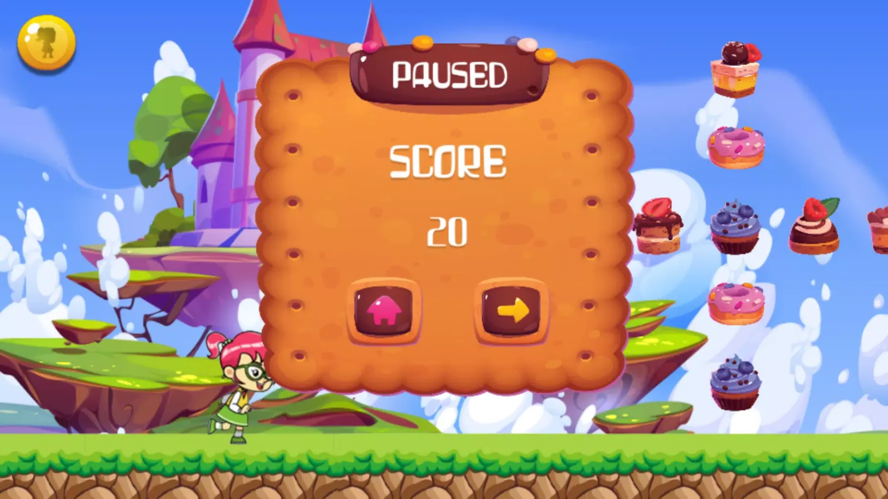 Capturas de tela do Yummy Run