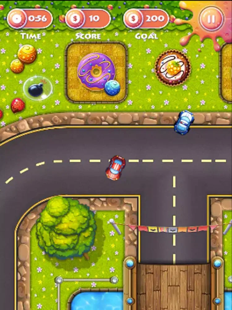 Zrzuty ekranu Candy Car Escape - Car Racing Games iPad 