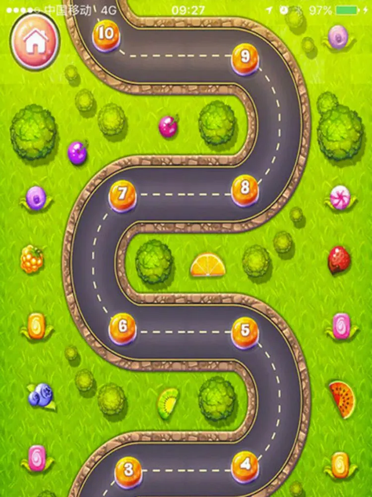 Zrzuty ekranu Candy Car Escape - Car Racing Games iPad 