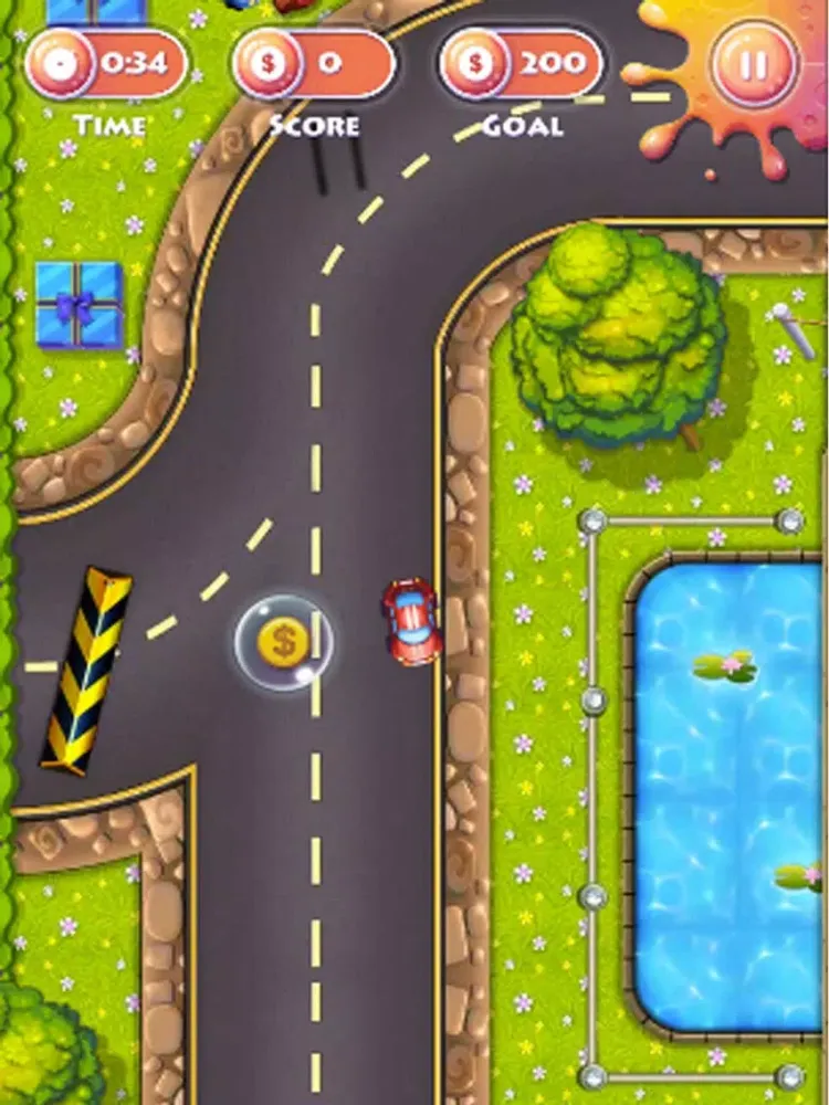 Zrzuty ekranu Candy Car Escape - Car Racing Games iPad 