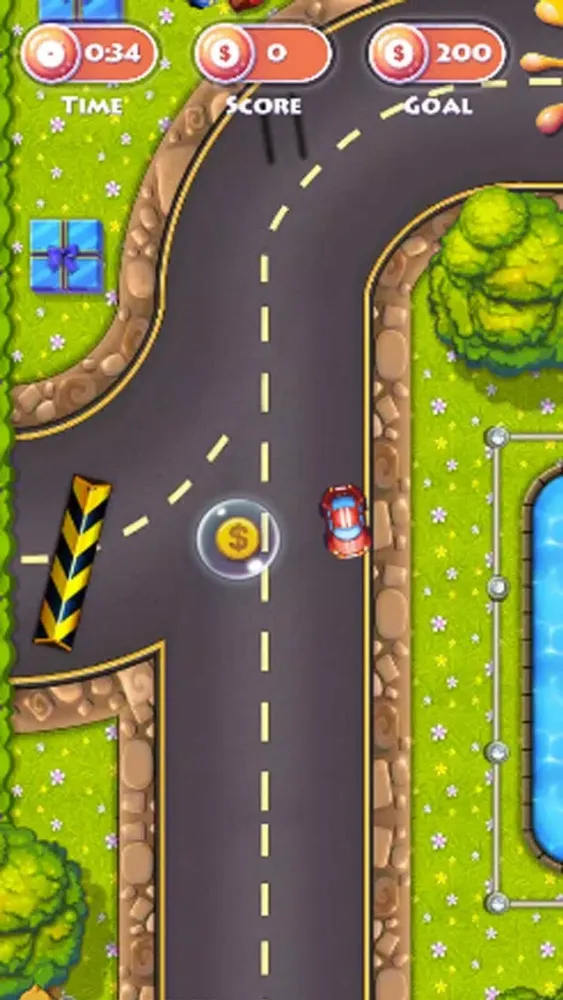 Zrzuty ekranu Candy Car Escape - Car Racing Games