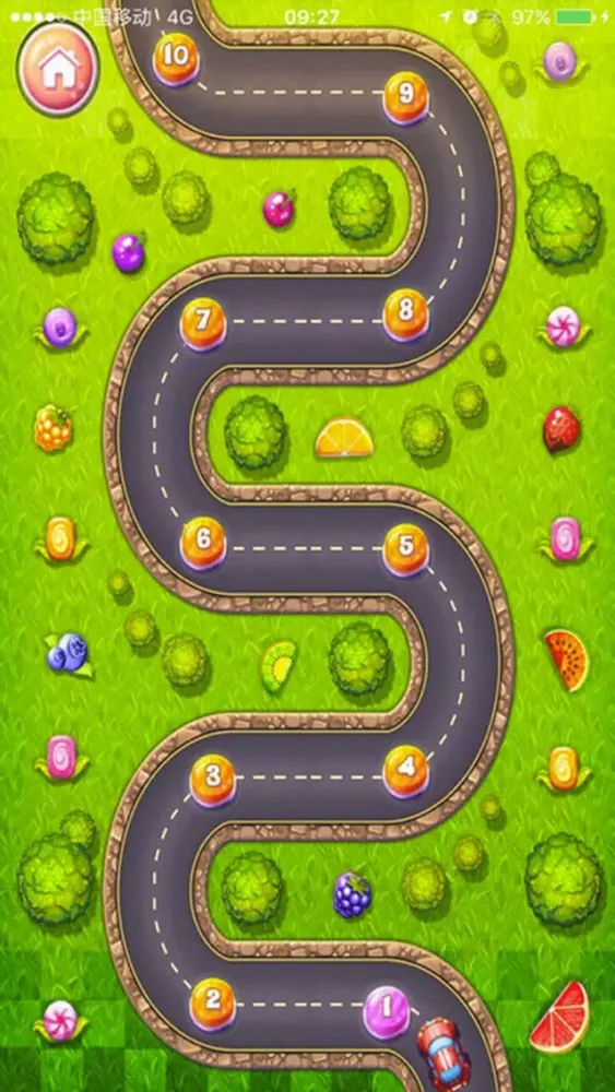 Zrzuty ekranu Candy Car Escape - Car Racing Games