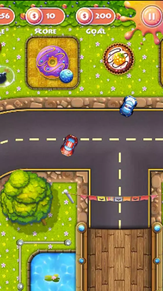 Zrzuty ekranu Candy Car Escape - Car Racing Games