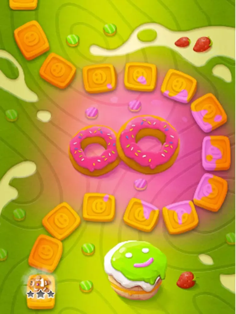 Cookie Sweetest Match3 iPad  Screenshots