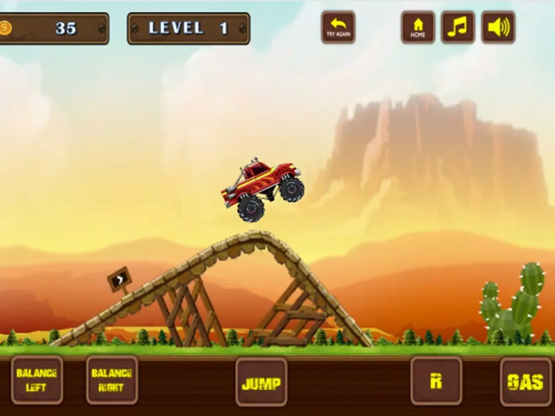 Monster Truck Madness - Truck Racing Games iPad Screenshots