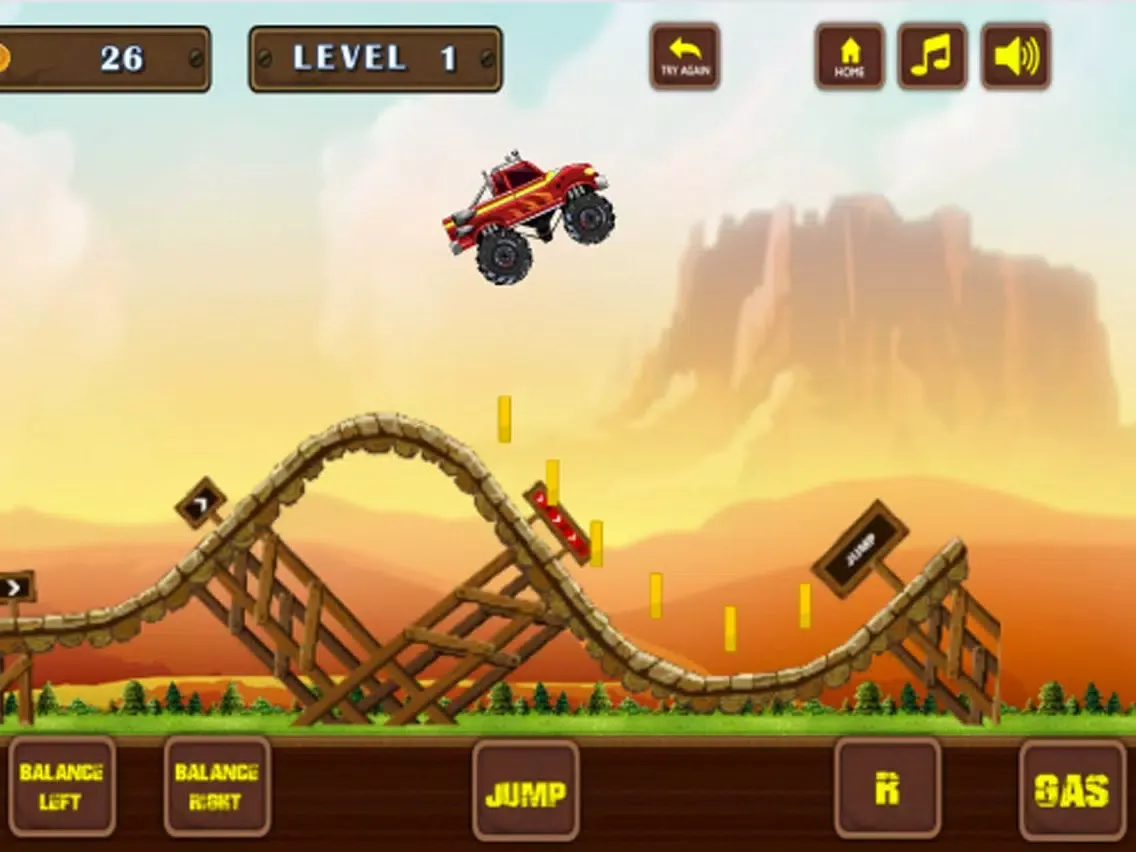 Monster Truck Madness - Truck Racing Games iPad Screenshots