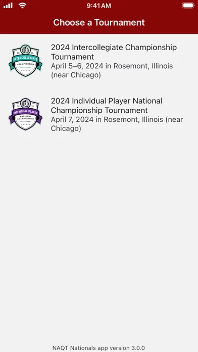 NAQT National Championships 스크린샷