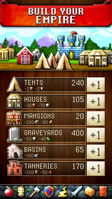 Capturas de tela do CivCrafter
