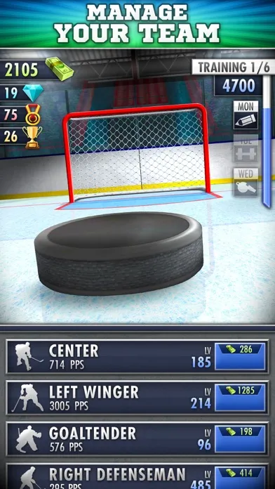 Zrzuty ekranu Hockey Clicker