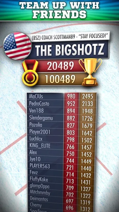 Zrzuty ekranu Hockey Clicker