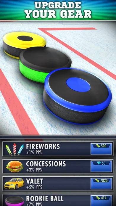 Zrzuty ekranu Hockey Clicker