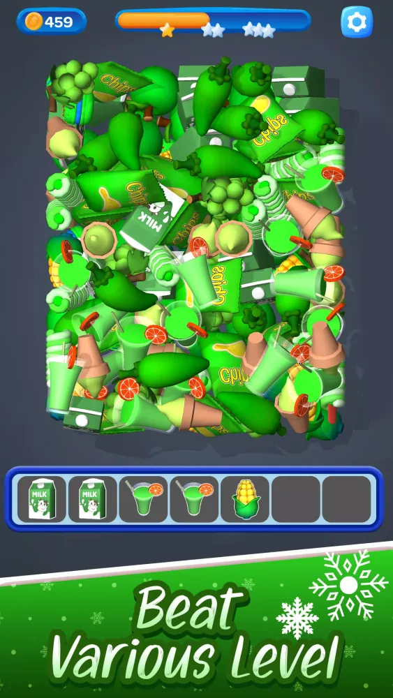 Christmas 3D Match Screenshots