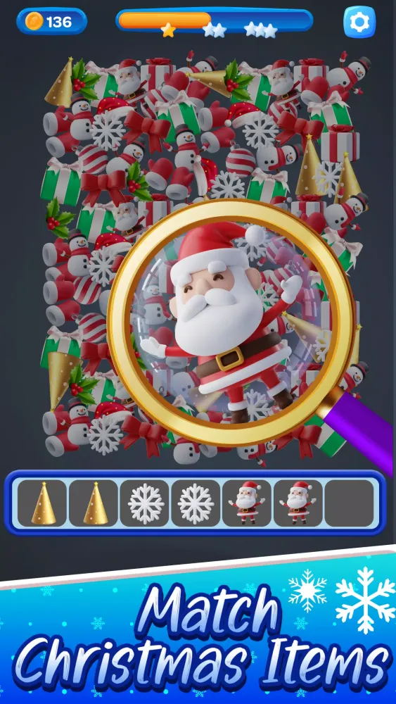 Christmas 3D Match Screenshots