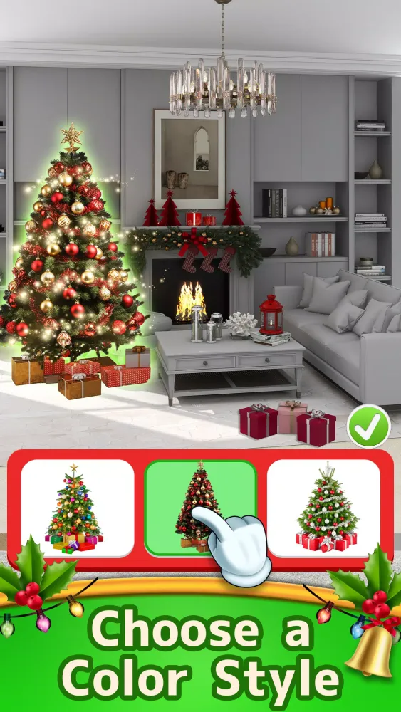 Christmas Match: Home Design应用截图
