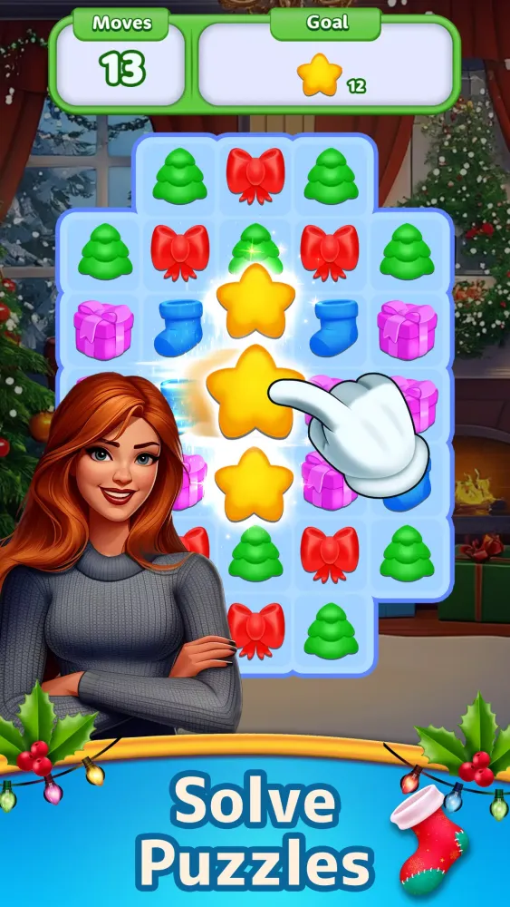 Christmas Match: Home Design应用截图