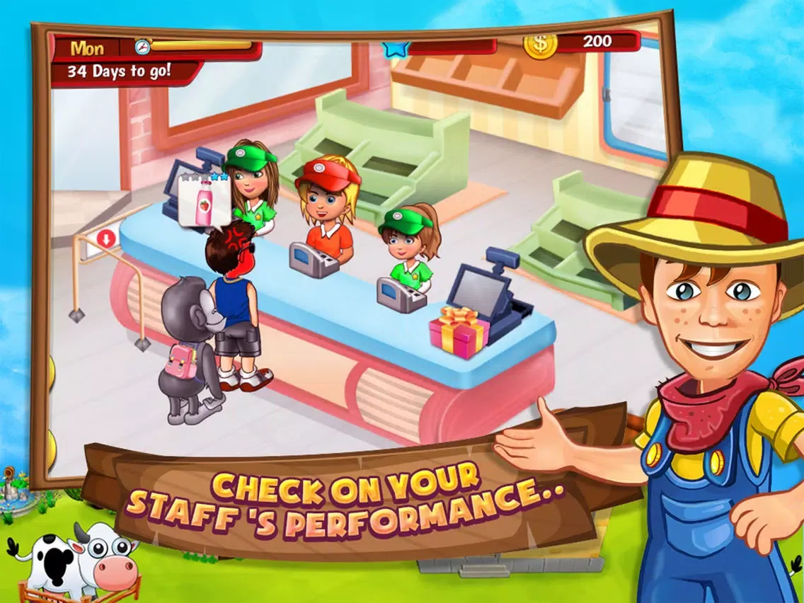 Tangkapan skrin Let's Harvest Farm iPad 