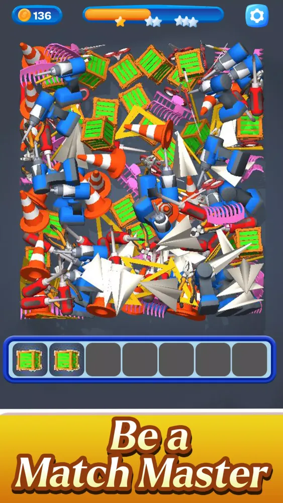 Tangkapan skrin Match 3D Box: Triple Match