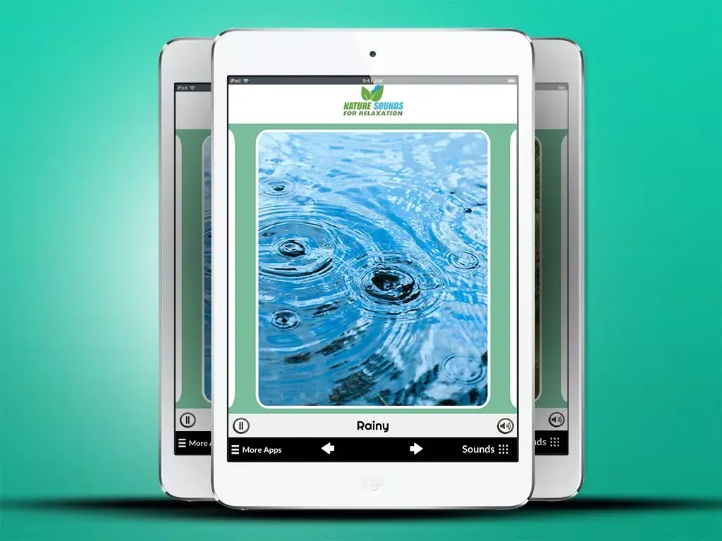Nature Sounds for Relaxation iPad 应用截图