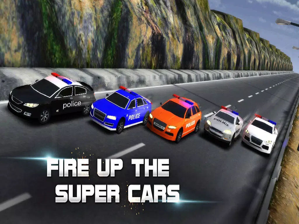 Racing Game : Police Racer iPad  स्क्रीनशॉट