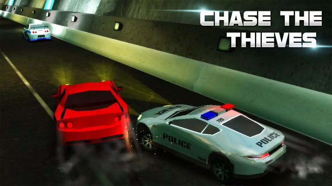 Racing Game : Police Racer स्क्रीनशॉट